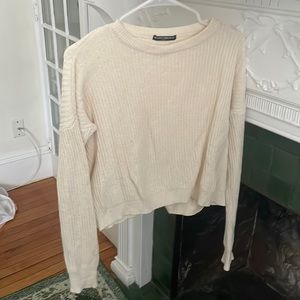 Cream color sweater